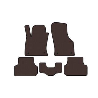 Rubber floor mats Carsuit (2013-2016, SW, brown) photo 1