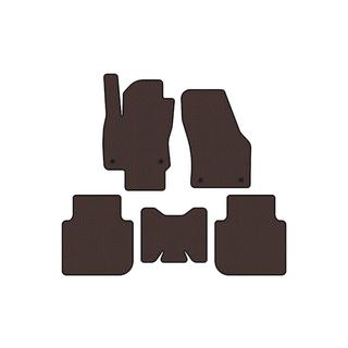 Rubber floor mats Carsuit (5-seater/AT, brown) photo 1