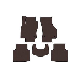 Rubber Floor Mats Carsuit (with Paw, Brown) photo 1