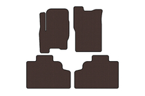 SsangYong Korando 1997-2006 Rubber Floor Mats Carsuit (Brown) photo 1