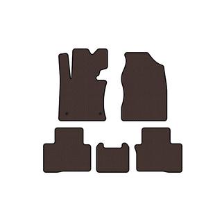 Rubber Floor Mats Carsuit (Brown) SsangYong Tivoli 2015- photo 1