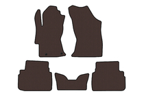Subaru XV 2017-2023 Rubber Floor Mats Carsuit V2 (Brown) photo 1