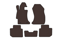 Subaru Impreza 2011-2016 Rubber Floor Mats Carsuit (SD, Brown) photo 1