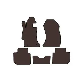 Rubber Floor Mats Carsuit (SD, Brown)