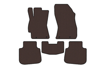Subaru Legacy 2014-2019 Rubber floor mats Carsuit (SD, Legacy BN, brown) photo 1