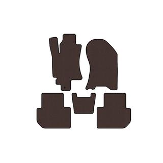 Rubber Floor Mats Carsuit (Brown) photo 1