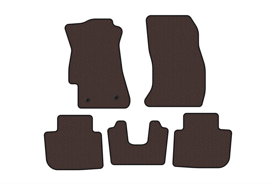 Subaru XV 2011-2017 Rubber floor mats Carsuit (2011-2016, brown) Image