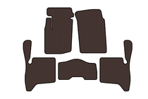 Suzuki Vitara 1998-2006 Rubber floor mats Carsuit (3-door, brown) photo 1