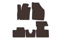 Suzuki Ignis 2016- Rubber floor mats Carsuit (2016-2020, HB, brown) photo 1