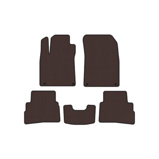 Rubber Floor Mats Carsuit (Brown) Suzuki Kizashi 2009-2016 photo 1
