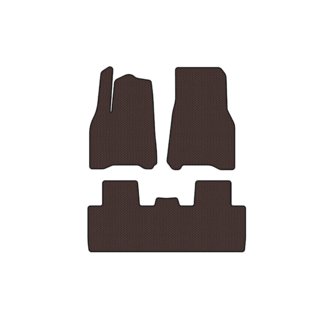Rubber floor mats Carsuit (2020-2024, brown) photo 1