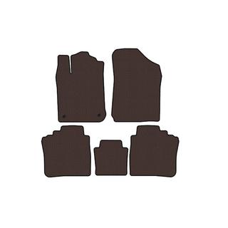 Rubber Floor Mats Carsuit (Brown) photo 1