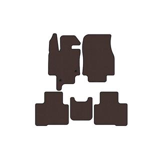 Rubber floor mats Carsuit (2 rows, 7-seater, brown) photo 1