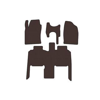 Rubber Floor Mats Carsuit (Brown) Toyota Previa 2000-2006 photo 1