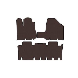 Rubber floor mats Carsuit (2 rows, brown) photo 1