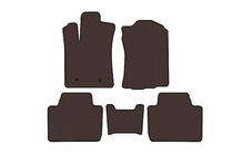 Toyota Tacoma 2015–2023 Rubber Floor Mats Carsuit (Brown) photo 1