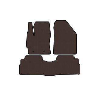 Rubber floor mats Carsuit (2 rows, 7-seater, brown) Toyota Verso 2009–2018 photo 1