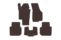 Volkswagen Passat B8 2015-2023 Rubber floor mats Carsuit (2015-2019, SD, brown) photo 1