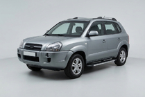Hyundai Tucson JM 2004- Side Steps Duru (2 pcs, Aluminum) photo 1
