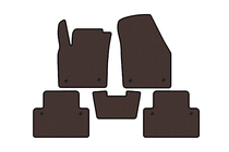 Volvo C30 2006-2012 Rubber floor mats Carsuit (HB, 3-door, brown) photo 1