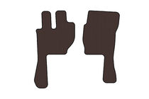 Volvo FH 1993-2012 Rubber Floor Mats Carsuit (1998-2002, Brown) photo 1