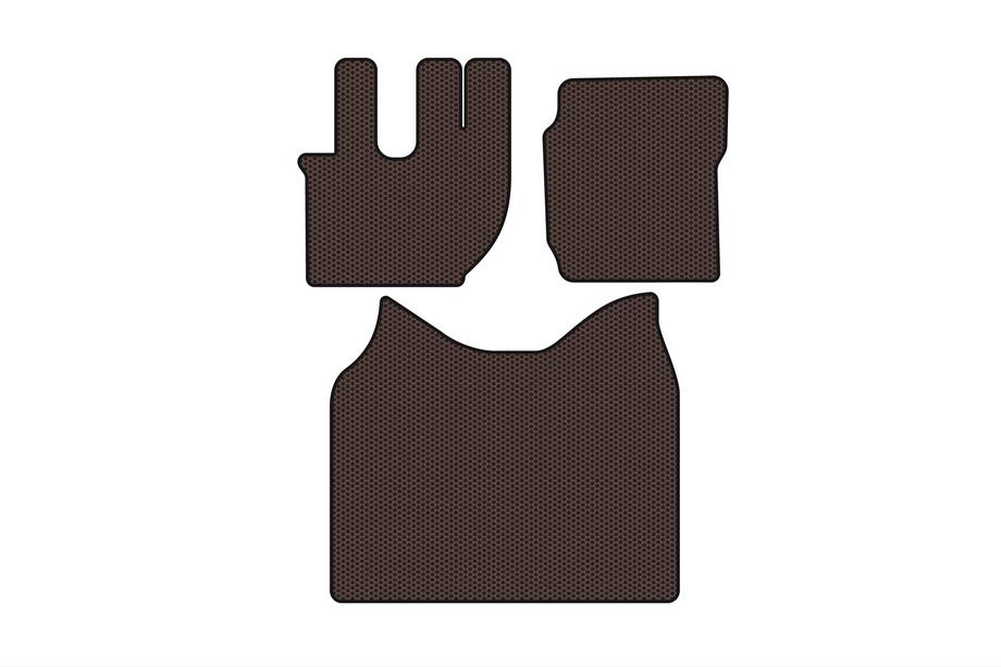 Volvo FH 1993-2012 Rubber Floor Mats Carsuit (2008-2012, Brown) Image
