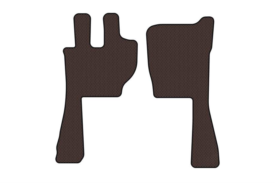 Volvo FH 2012– Rubber Floor Mats Carsuit (Brown) Image