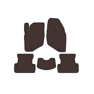 Rubber Floor Mats Carsuit (SD, Brown) Volvo S60 2000-2009 photo 1