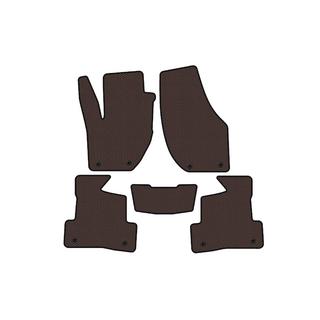 Rubber floor mats Carsuit (2016+, HB, brown) photo 1