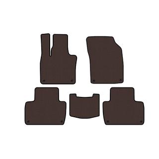 Rubber floor mats Carsuit (2 rows, brown) photo 1
