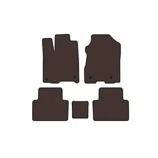 Rubber Floor Mats Carsuit (Brown)