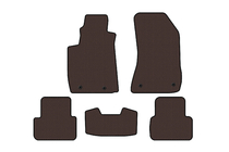 Alfa Romeo 159 2005–2011 Rubber Floor Mats Carsuit V-2 (Brown) photo 1