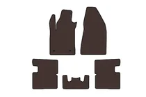 Alfa Romeo Giulietta 2010-2020 Rubber Floor Mats Carsuit (Brown) photo 1