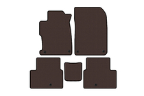 Acura ILX 2012-2022 Rubber floor mats Carsuit (2012-2015, brown) photo 1