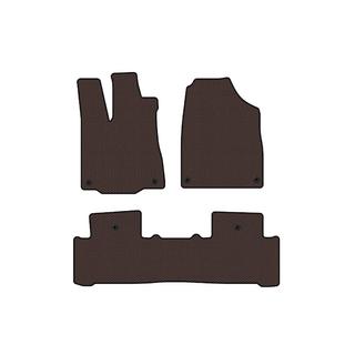 Rubber floor mats Carsuit (2 rows, brown) photo 1