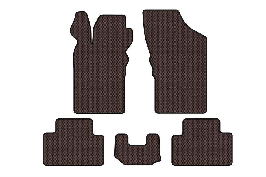 Alfa Romeo GT 2003-2010 Rubber Floor Mats Carsuit (Brown) Image