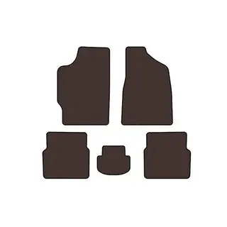 Rubber floor mats Carsuit (Sedan, brown)