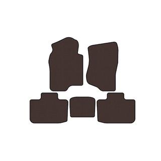 Rubber floor mats Carsuit (2 rows, brown) Cadillac Escalade 2007-2014 photo 1