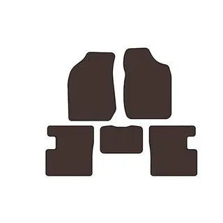 Rubber Floor Mats Carsuit (SD, Brown)