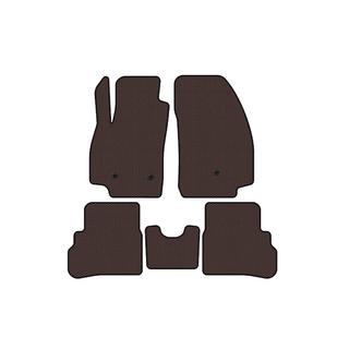 Rubber floor mats Carsuit (2018-2023, brown) Chevrolet Spark 2015-2023 photo 1
