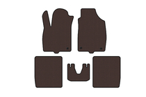 Fiat Panda 2003-2011 Rubber Floor Mats Carsuit (Brown) photo 1