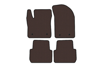 Chrysler 200 I 2010-2014 Rubber Floor Mats Carsuit (SD, Brown) photo 1