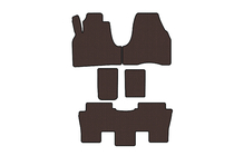 Citroen C-8 2002-2014 Rubber Floor Mats Carsuit (Brown) photo 1