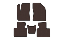 FAW X40 2016-2021 Rubber Floor Mats Carsuit (Brown) photo 1