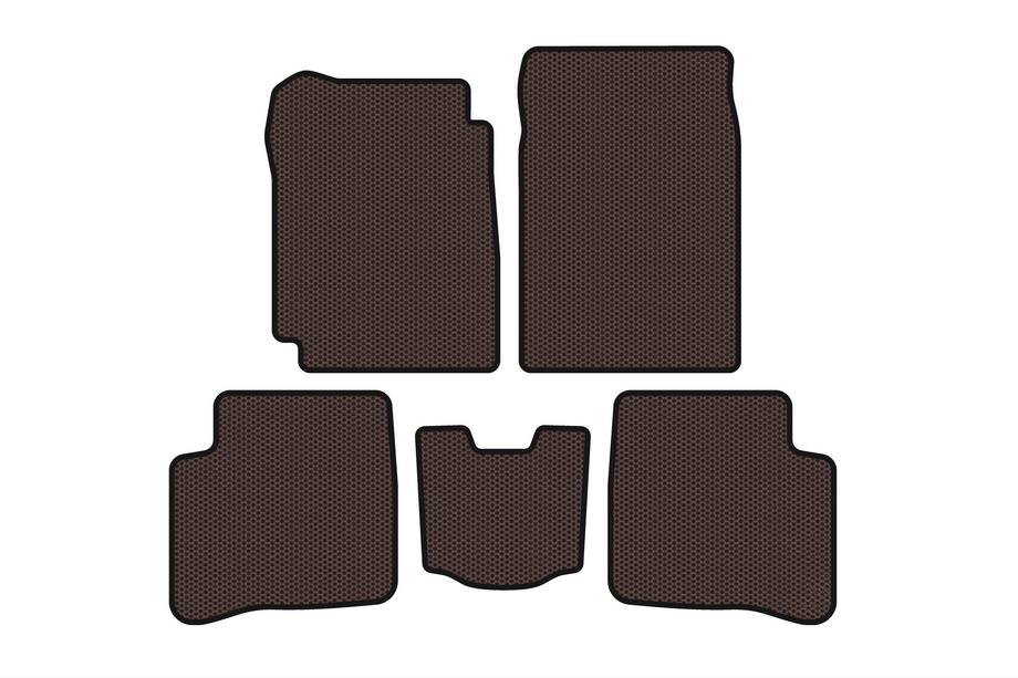 FAW V-5 2009- Rubber Floor Mats Carsuit (Brown) Image