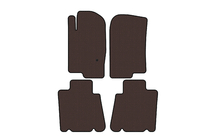 Ford Explorer 2001-2005 Rubber floor mats Carsuit (2 rows, brown) photo 1
