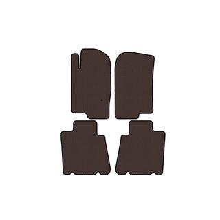 Rubber floor mats Carsuit (2 rows, brown) photo 1