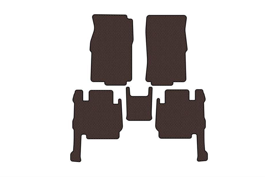 GreatWall Wingle 5 2006- Rubber Floor Mats Carsuit (Brown) Image