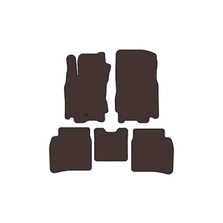 Rubber Floor Mats Carsuit (Brown) photo 1