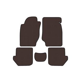 Rubber Floor Mats Carsuit (Brown) photo 1